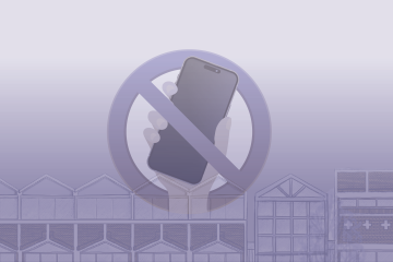 Nuestras aulas y patios libres de teléfonos celulares y dispositivos móviles